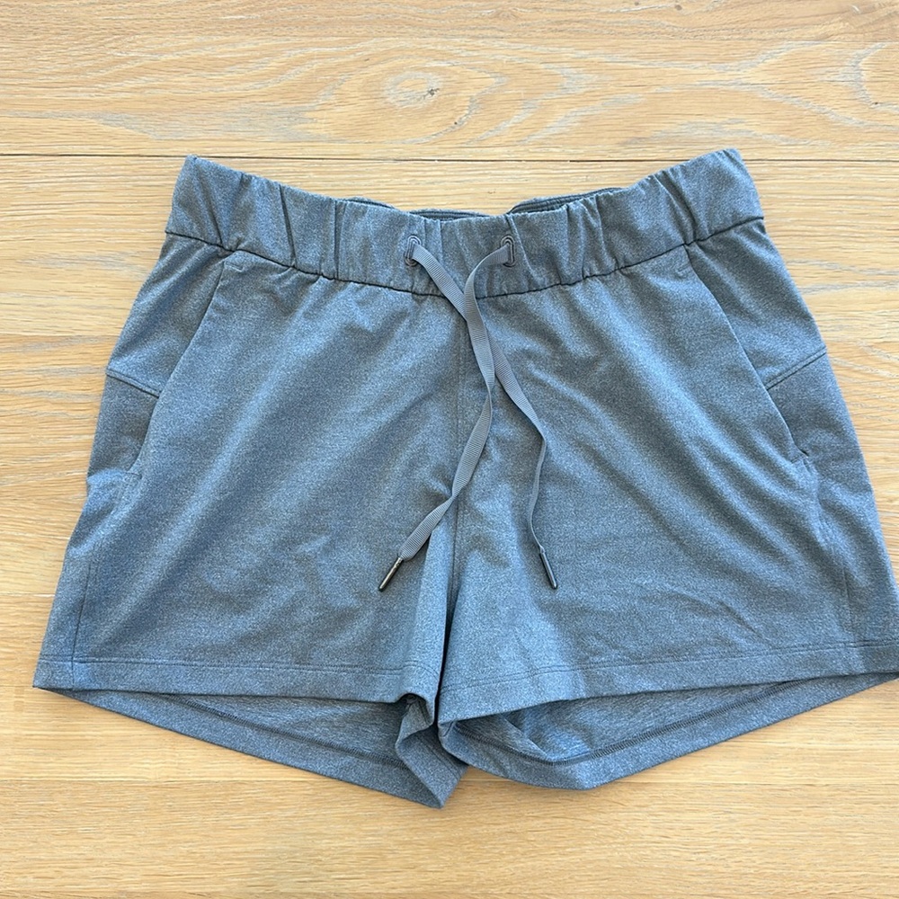 Lululemon On The Fly Drawstring Shorts